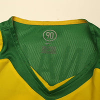 2004/06 Ronaldo #9 Brazil Vintage Nike Home Football Shirt (L) Total 90
