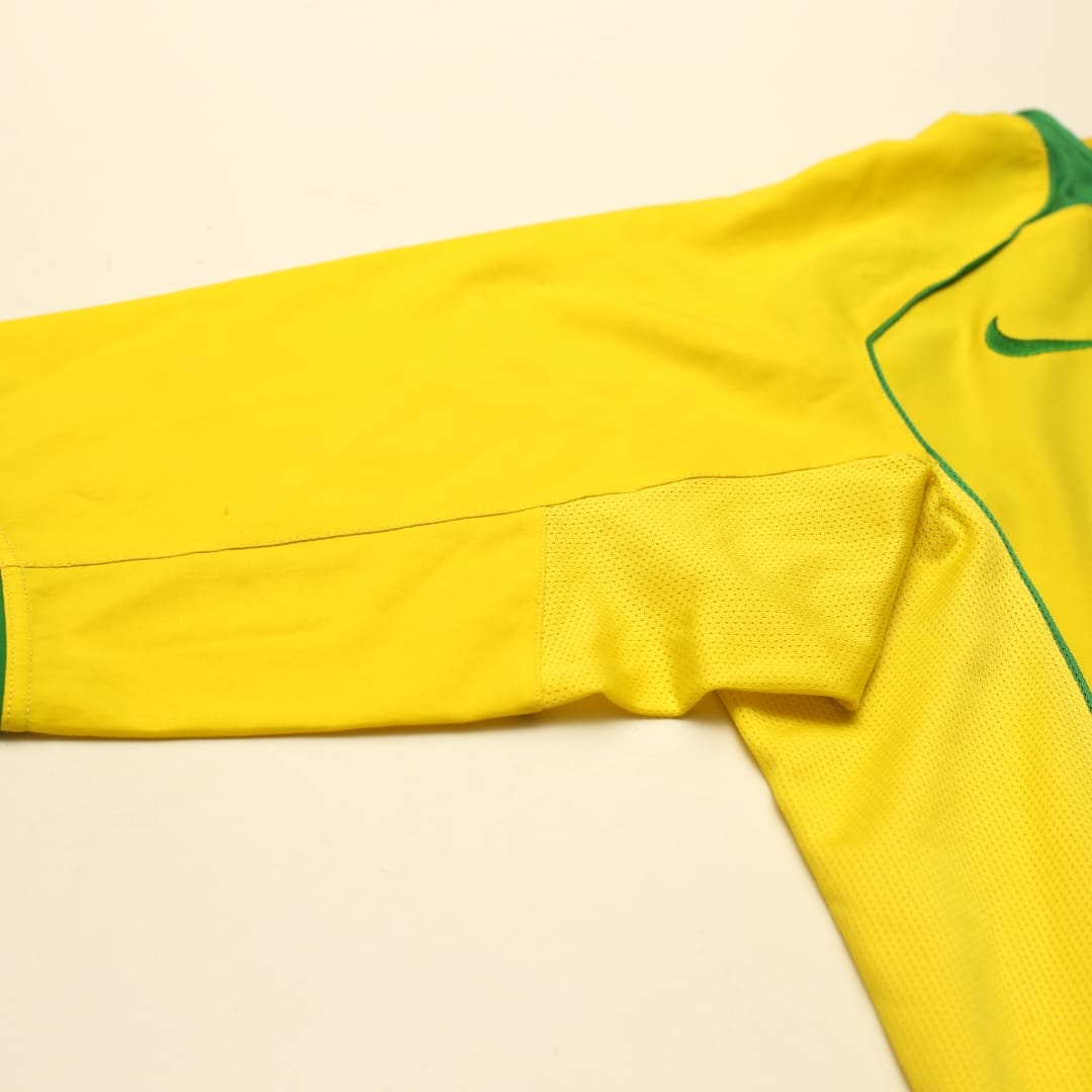 2004/06 Ronaldo #9 Brazil Vintage Nike Home Football Shirt (L) Total 90
