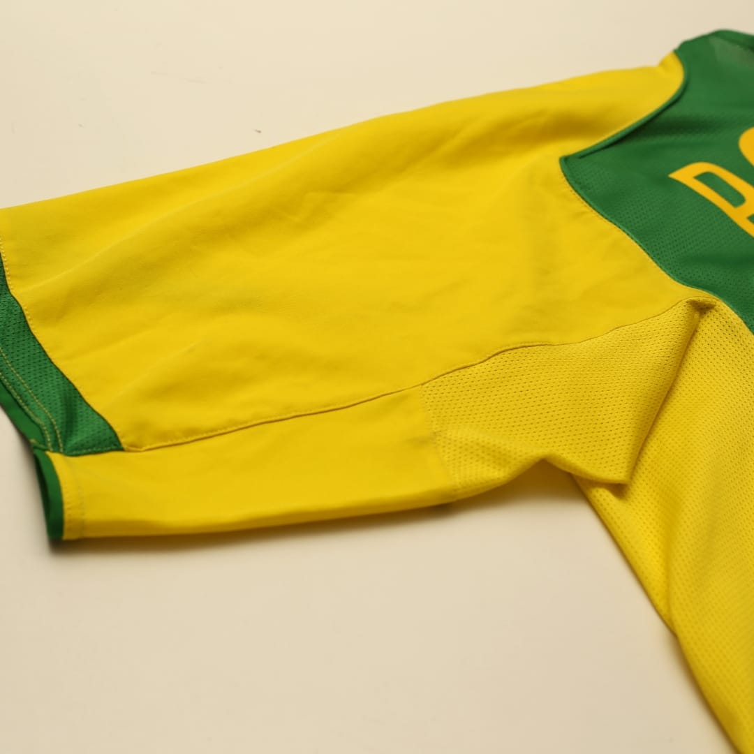 2004/06 Ronaldo #9 Brazil Vintage Nike Home Football Shirt (L) Total 90