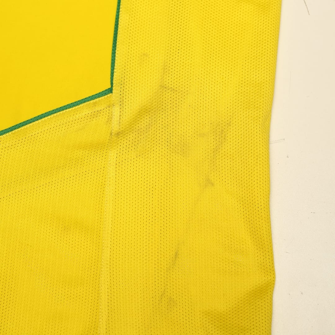 2004/06 Ronaldo #9 Brazil Vintage Nike Home Football Shirt (L) Total 90