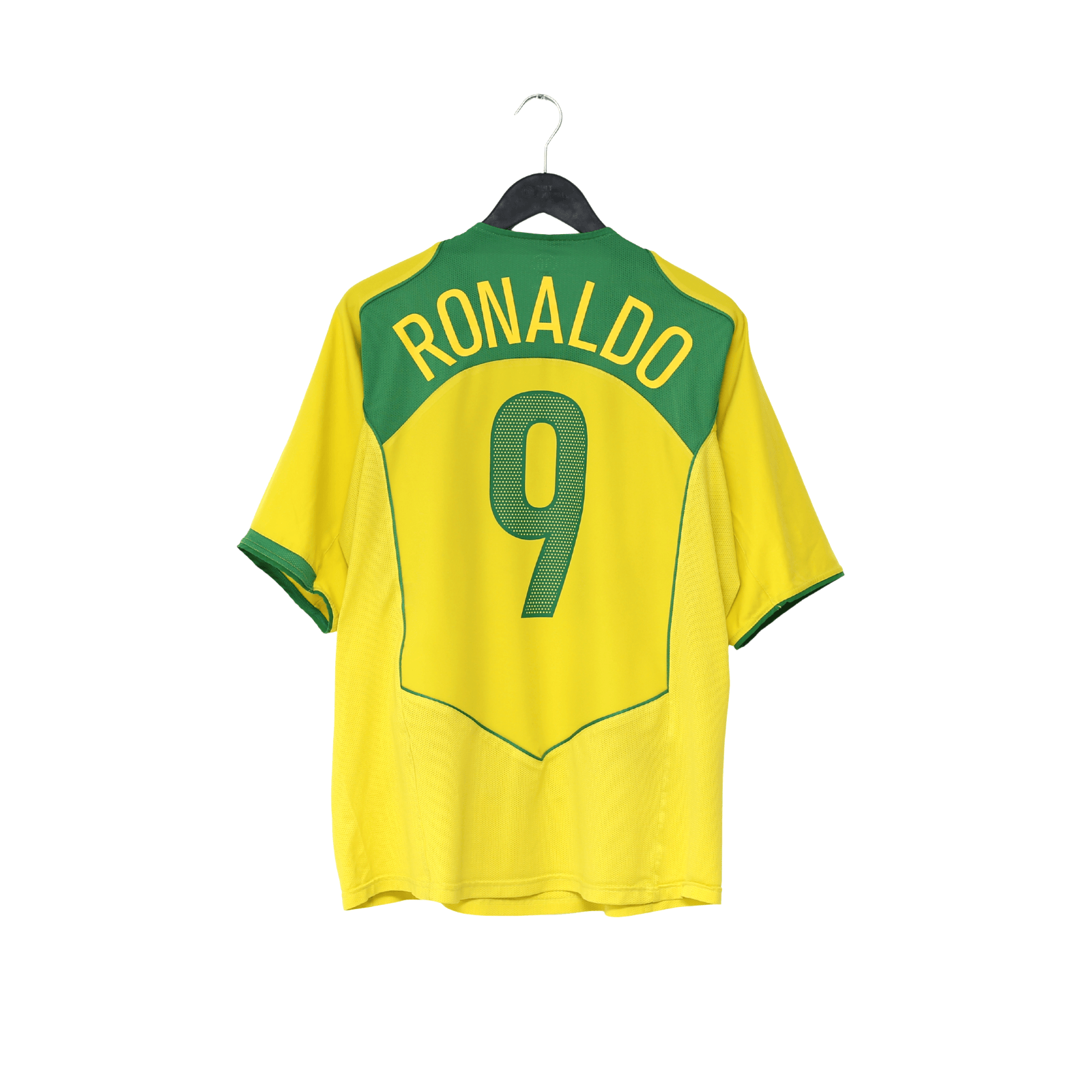 2004/06 RONALDO #9 Brazil Vintage Nike Home Football Shirt (XL) Total 90