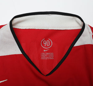 2004/06 ROONEY #8 Manchester United Vintage Nike UCL Home Football Shirt (L)