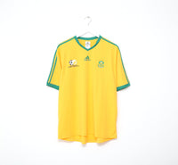 2004/06 SOUTH AFRICA Vintage Adidas Basic Home Football Shirt (XL)