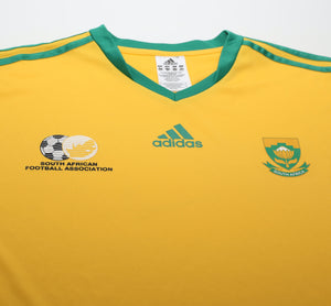 2004/06 SOUTH AFRICA Vintage Adidas Basic Home Football Shirt (XL)