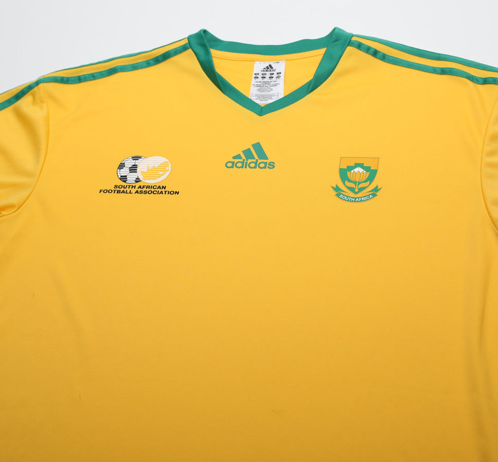 2004/06 SOUTH AFRICA Vintage Adidas Basic Home Football Shirt (XL)