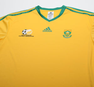 2004/06 SOUTH AFRICA Vintage Adidas Basic Home Football Shirt (XL)