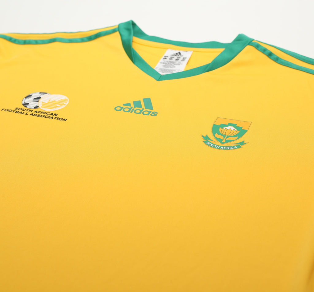 2004/06 SOUTH AFRICA Vintage Adidas Basic Home Football Shirt (XL)