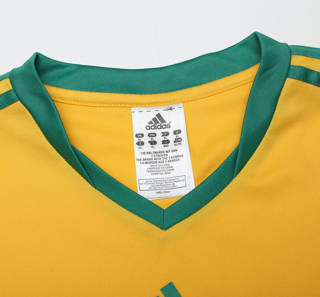 2004/06 SOUTH AFRICA Vintage Adidas Basic Home Football Shirt (XL)