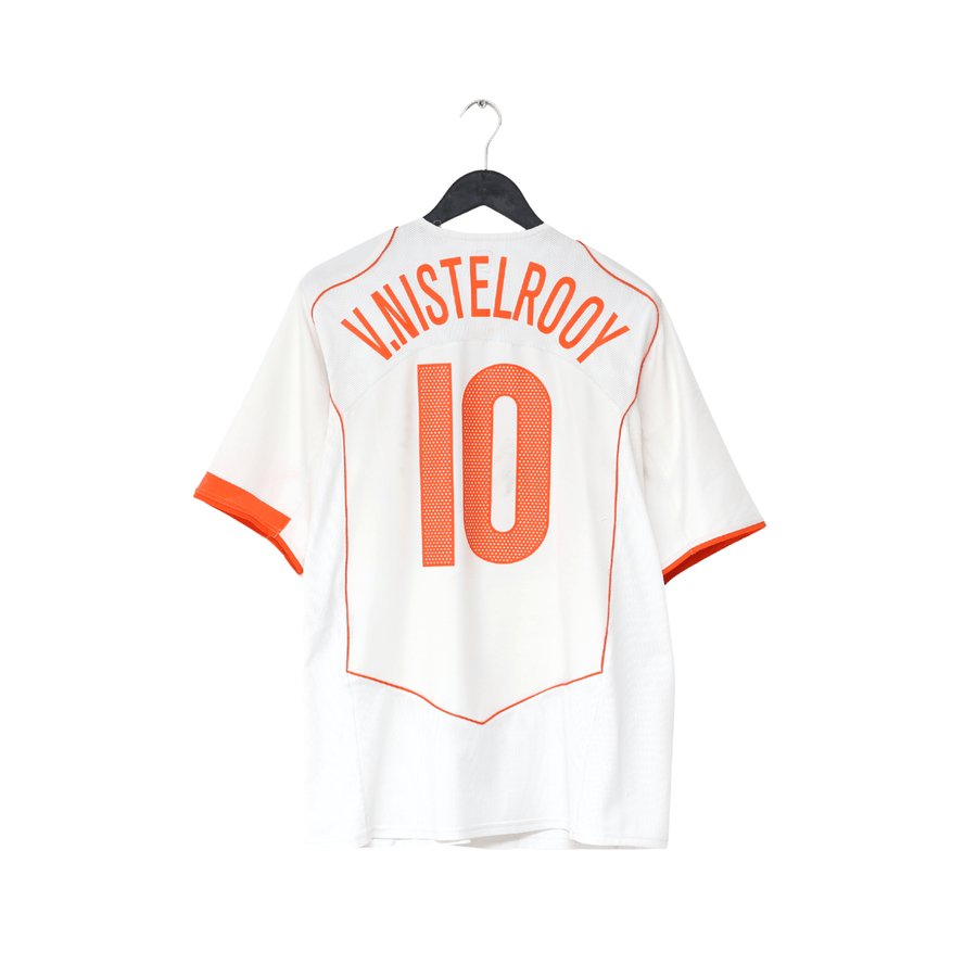 2004/06 VAN NISTELROOY #10 Holland Vintage Nike Away Football Shirt (XL)
