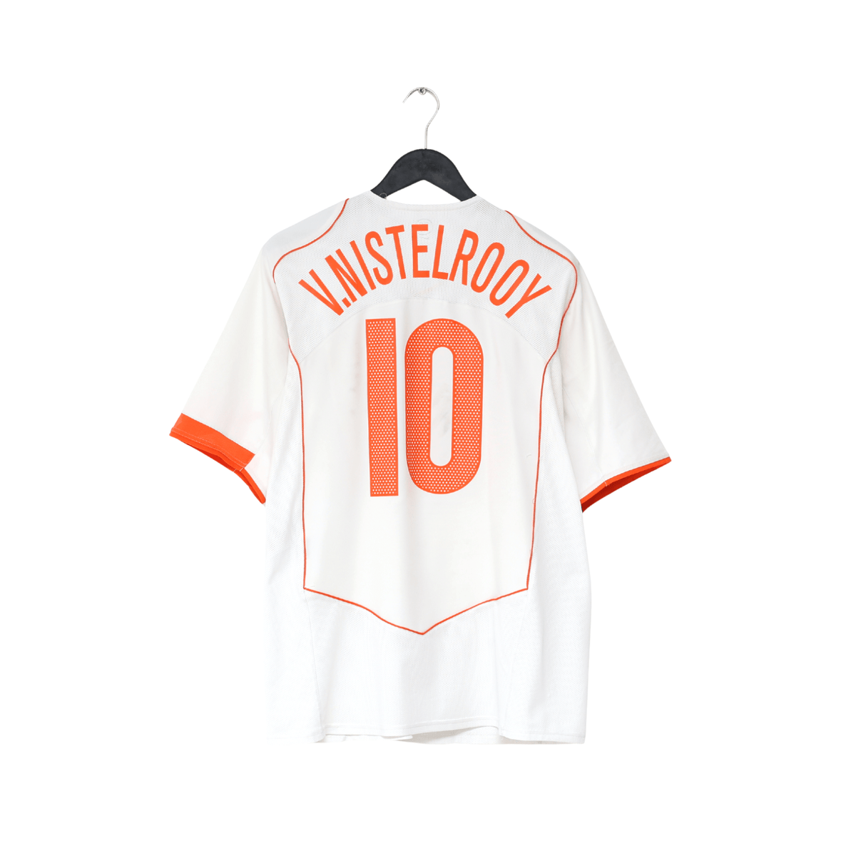 2004/06 VAN NISTELROOY #10 Holland Vintage Nike Away Football Shirt (XL)