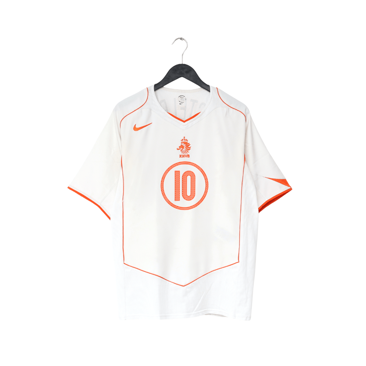 2004/06 VAN NISTELROOY #10 Holland Vintage Nike Away Football Shirt (XL)