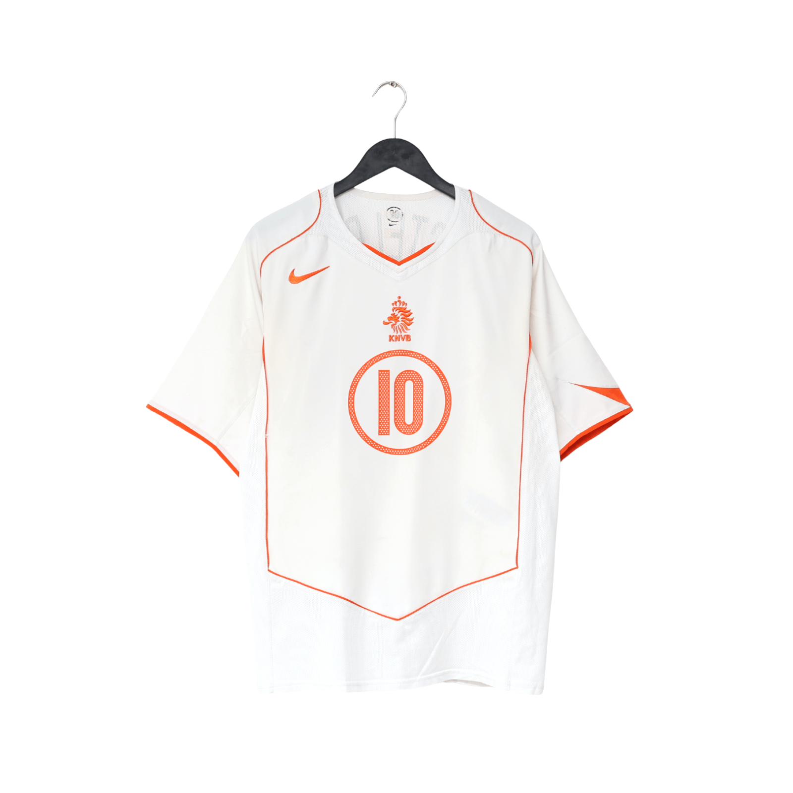 2004/06 VAN NISTELROOY #10 Holland Vintage Nike Away Football Shirt (XL)