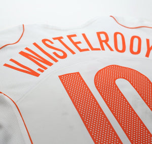 2004/06 VAN NISTELROOY #10 Holland Vintage Nike Away Football Shirt (XL)