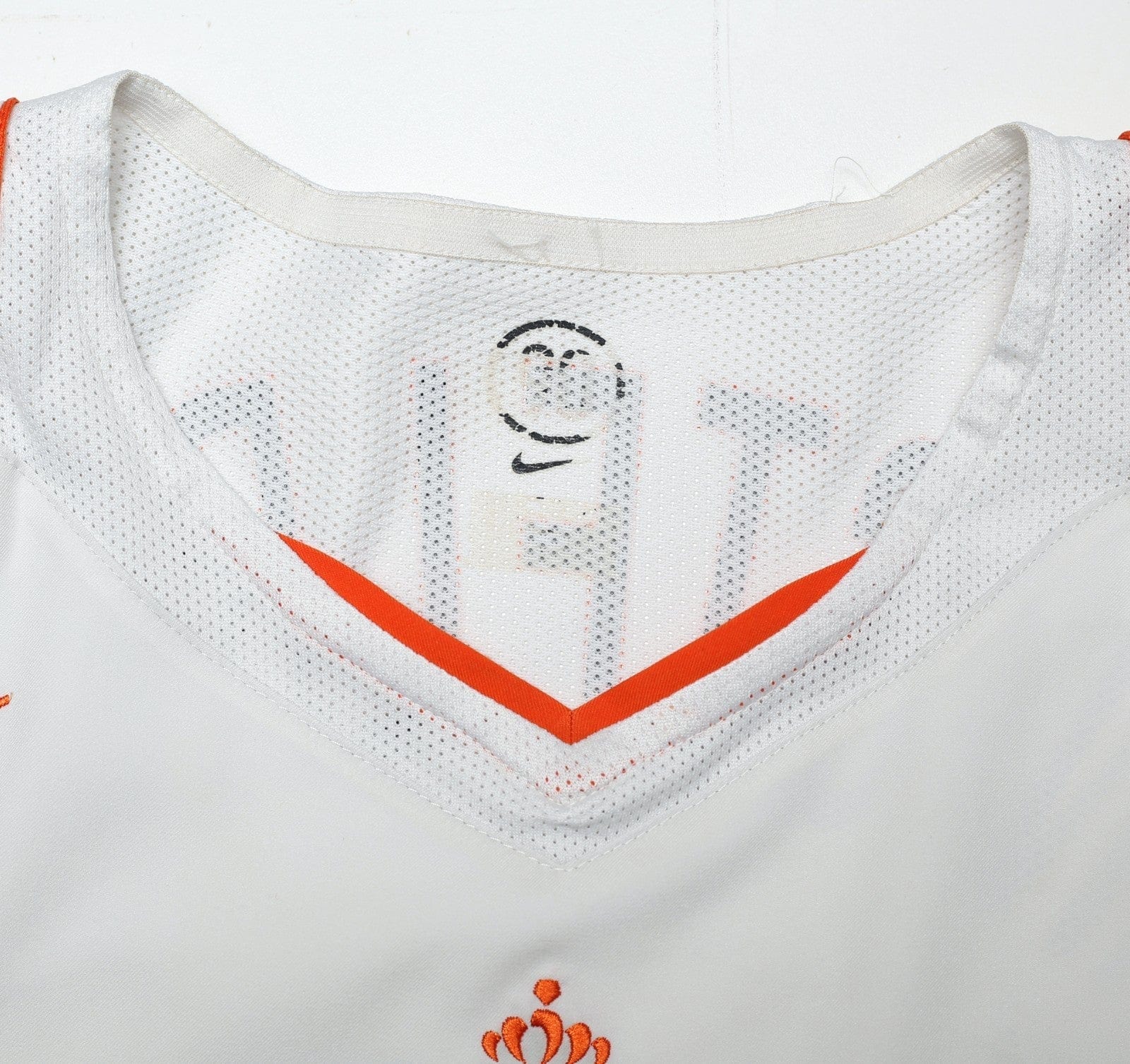 2004/06 VAN NISTELROOY #10 Holland Vintage Nike Away Football Shirt (XL)