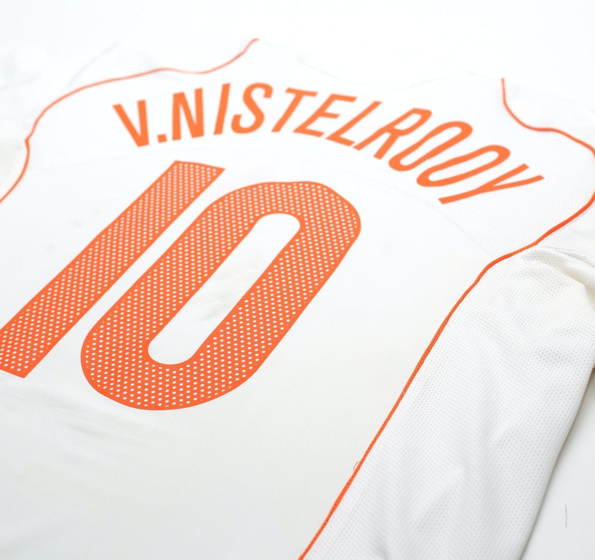 2004/06 VAN NISTELROOY #10 Holland Vintage Nike Away Football Shirt (XL)