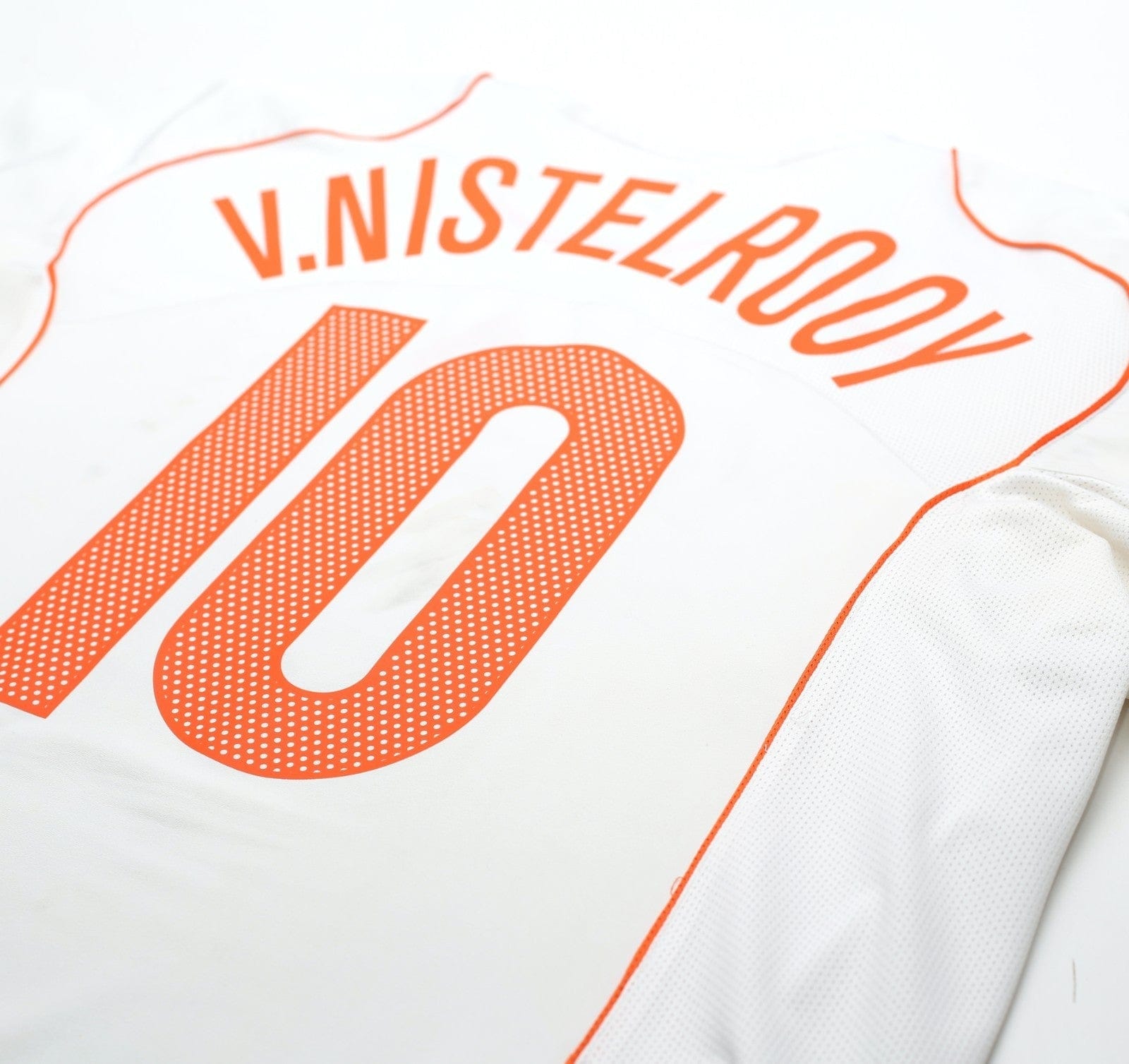 2004/06 VAN NISTELROOY #10 Holland Vintage Nike Away Football Shirt (XL)