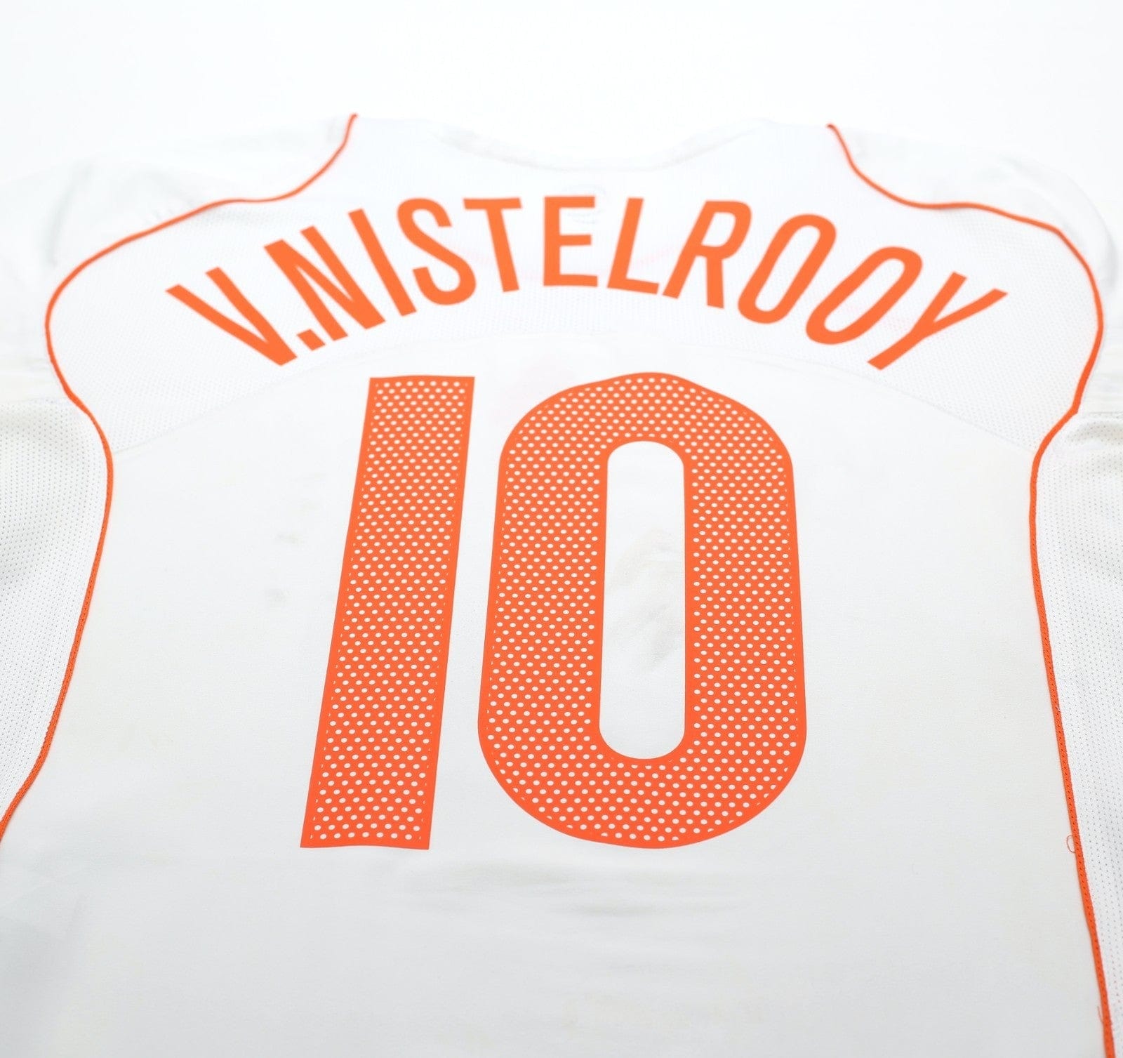 2004/06 VAN NISTELROOY #10 Holland Vintage Nike Away Football Shirt (XL)