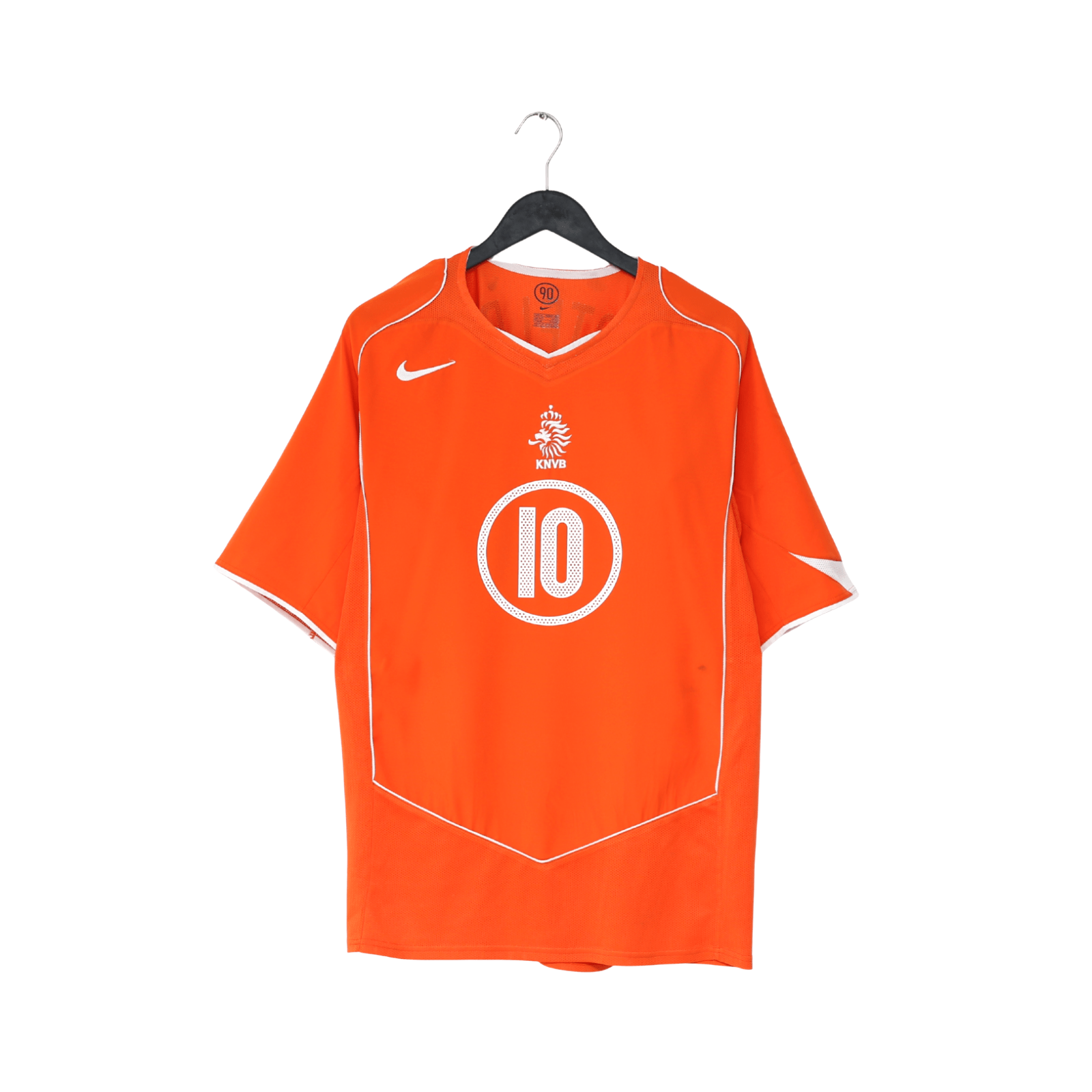2004/06 VAN NISTELROOY #10 Holland Vintage Nike Home Football Shirt (XL)