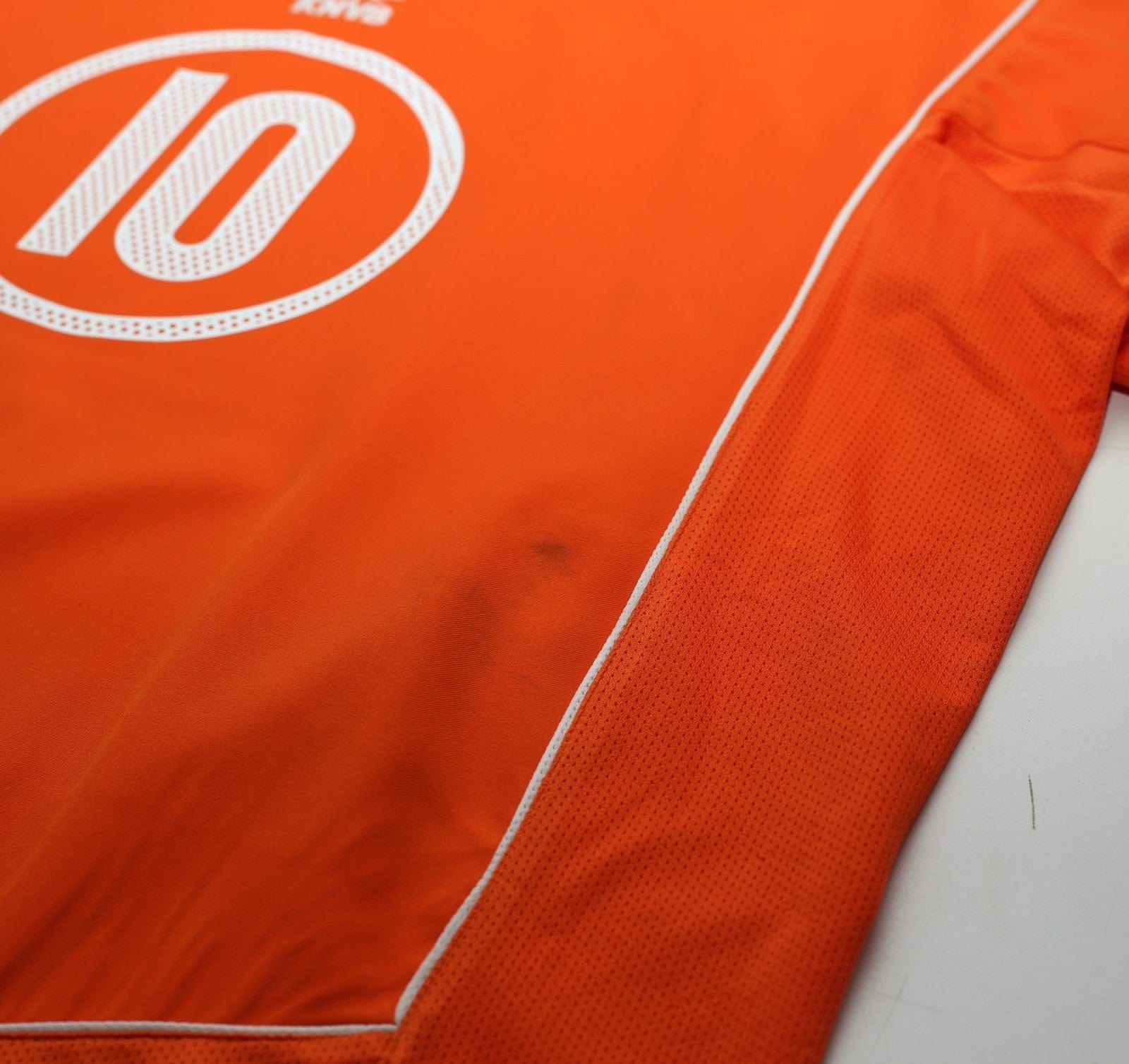 2004/06 VAN NISTELROOY #10 Holland Vintage Nike Home Football Shirt (XL)