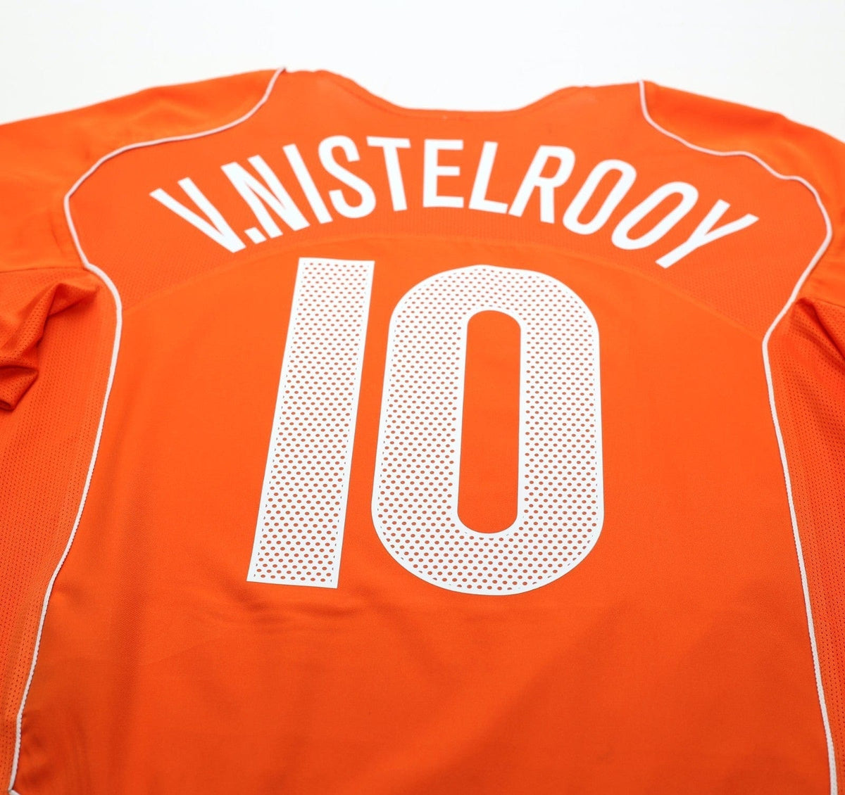 2004/06 VAN NISTELROOY #10 Holland Vintage Nike Home Football Shirt (XL)
