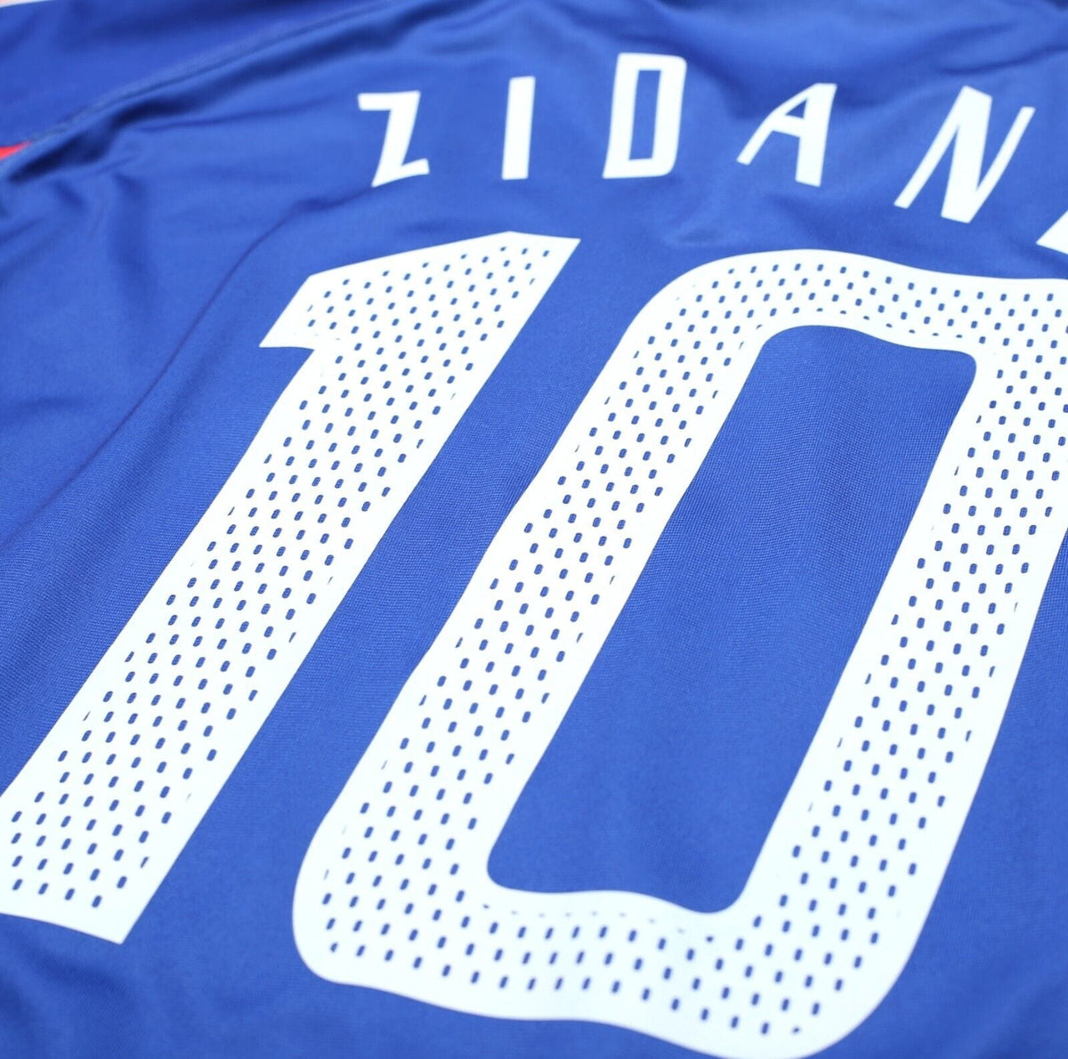 2004/06 ZIDANE #10 France Vintage adidas Home Football Shirt (XL) Euro 2004