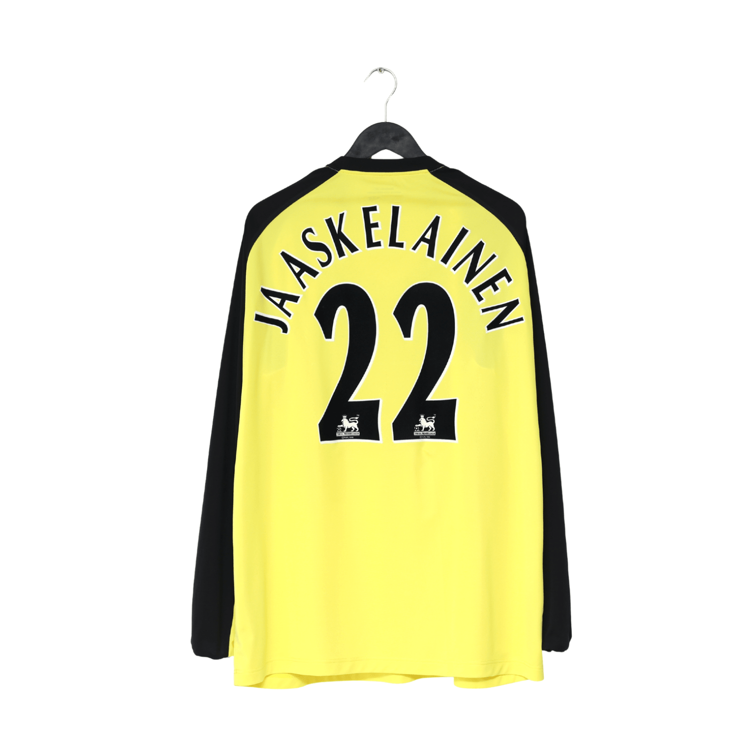 ボルトンワンダラーズ　GK #22 JAASKELAINEN XL 2004/07 JAASKELAINEN #22 Bolton Wanderers Vintage Reebok GK