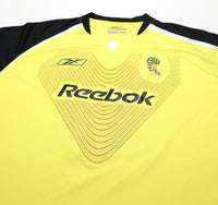 2004/07 JAASKELAINEN #22 Bolton Wanderers Vintage Reebok GK Football Shirt (XL)