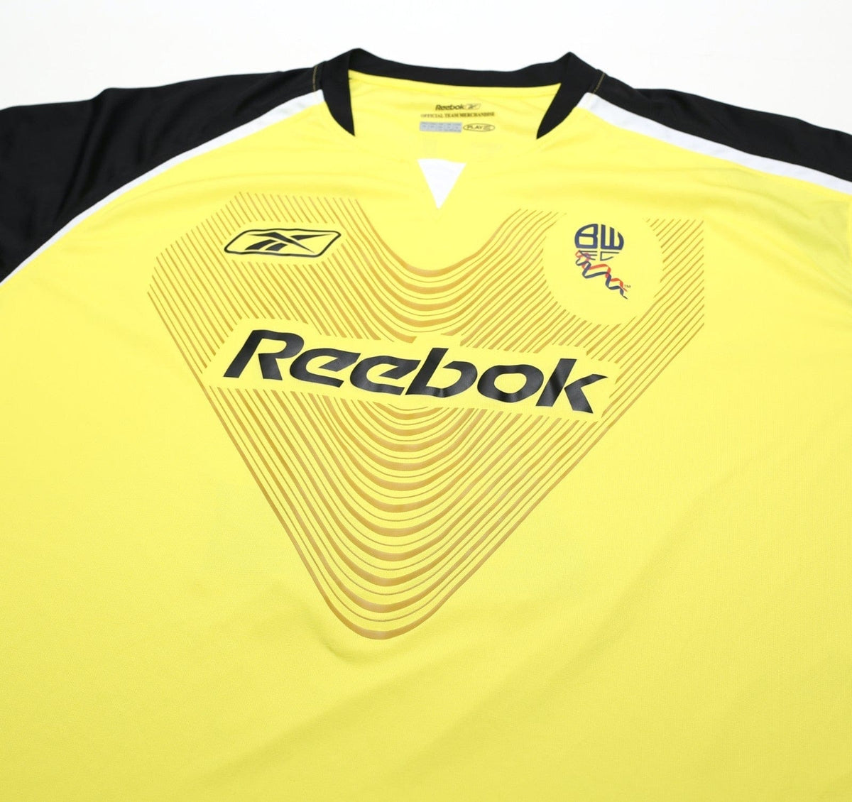 2004/07 JAASKELAINEN #22 Bolton Wanderers Vintage Reebok GK Football Shirt (XL)