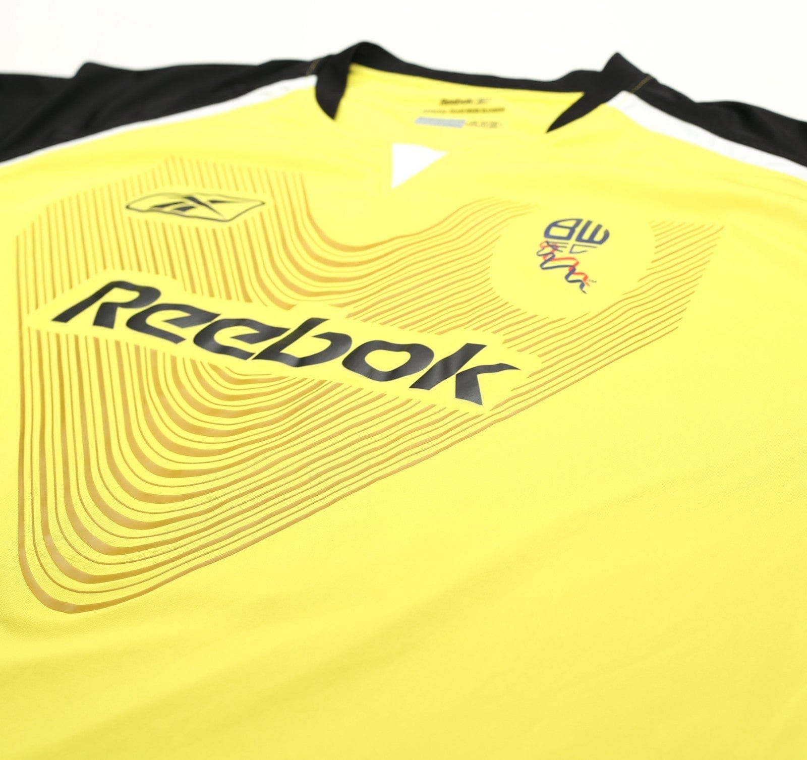 2004/07 JAASKELAINEN #22 Bolton Wanderers Vintage Reebok GK Football Shirt (XL)