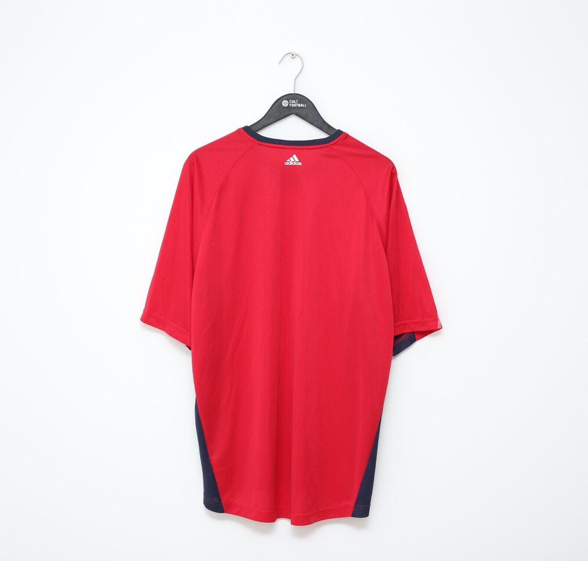 2004 ENGLAND Vintage adidas Football Leisure Shirt (XL) Euro 2004