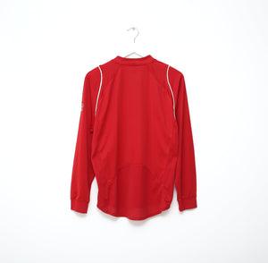 2005/06 ABERDEEN Vintage Nike Long Sleeve Home Football Shirt Jersey (M)