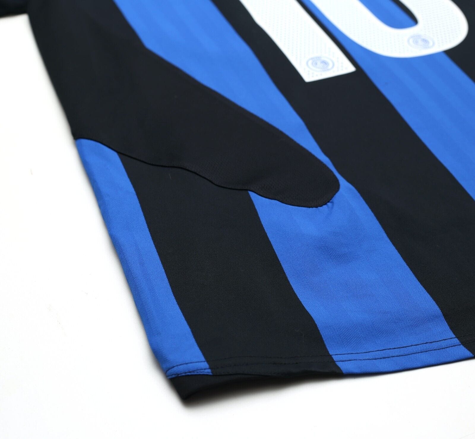 2005/06 ADRIANO #10 Inter Milan Vintage Nike Home Football Shirt (M)