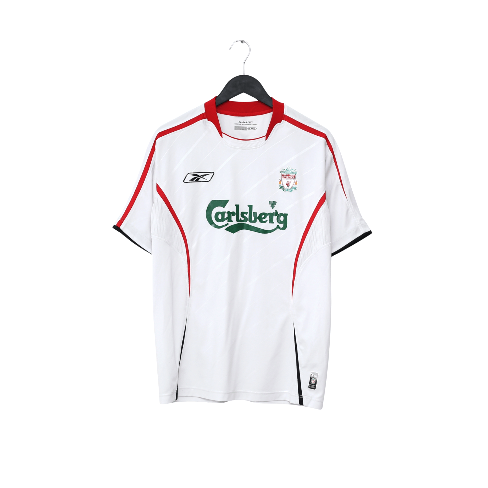 2005/06 Alonso #14 Vintage Liverpool Reebok Away Football Shirt (M)