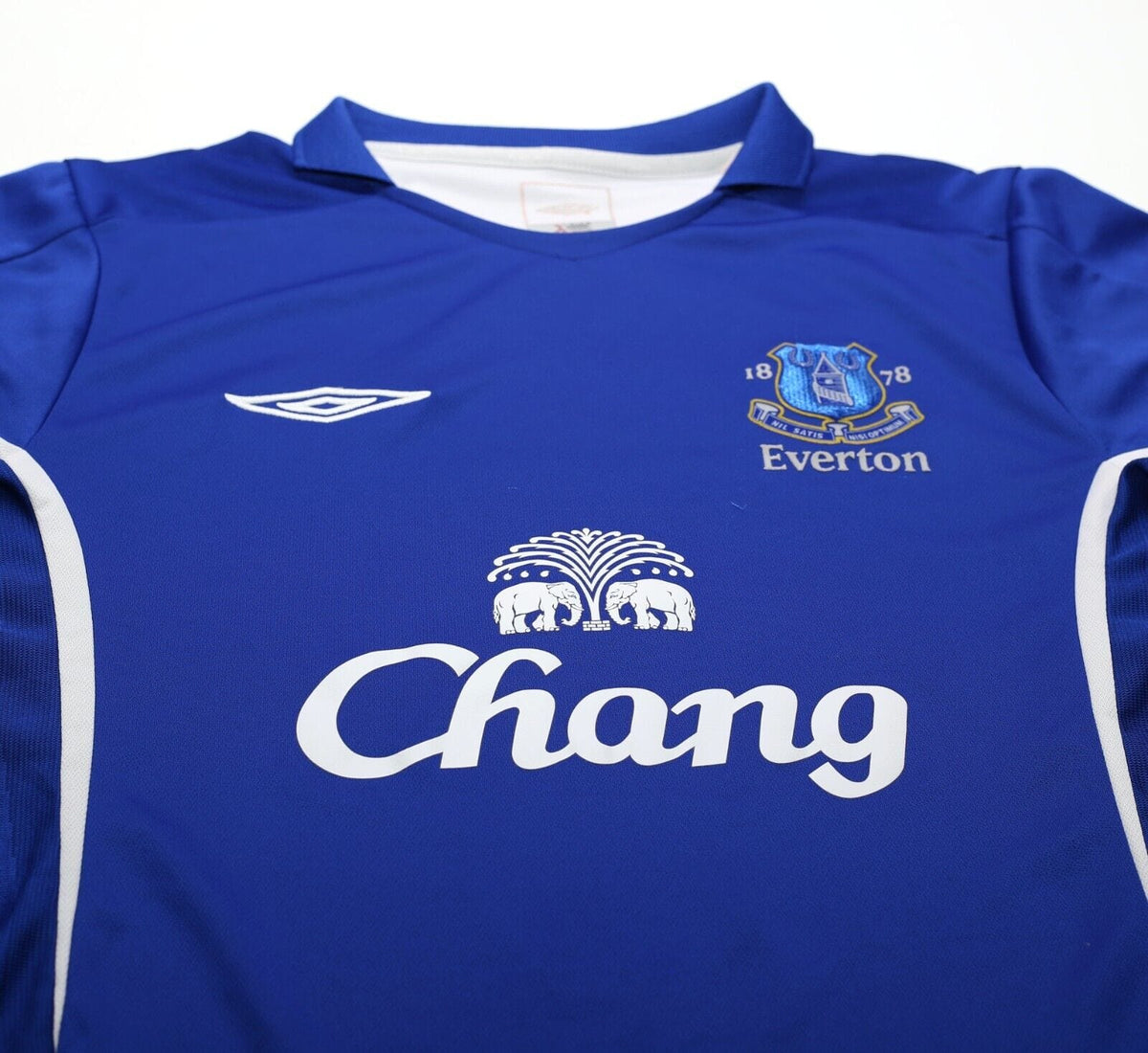 2005/06 ARTETA #6 Everton Vintage Umbro Home Football Shirt Jersey (M)