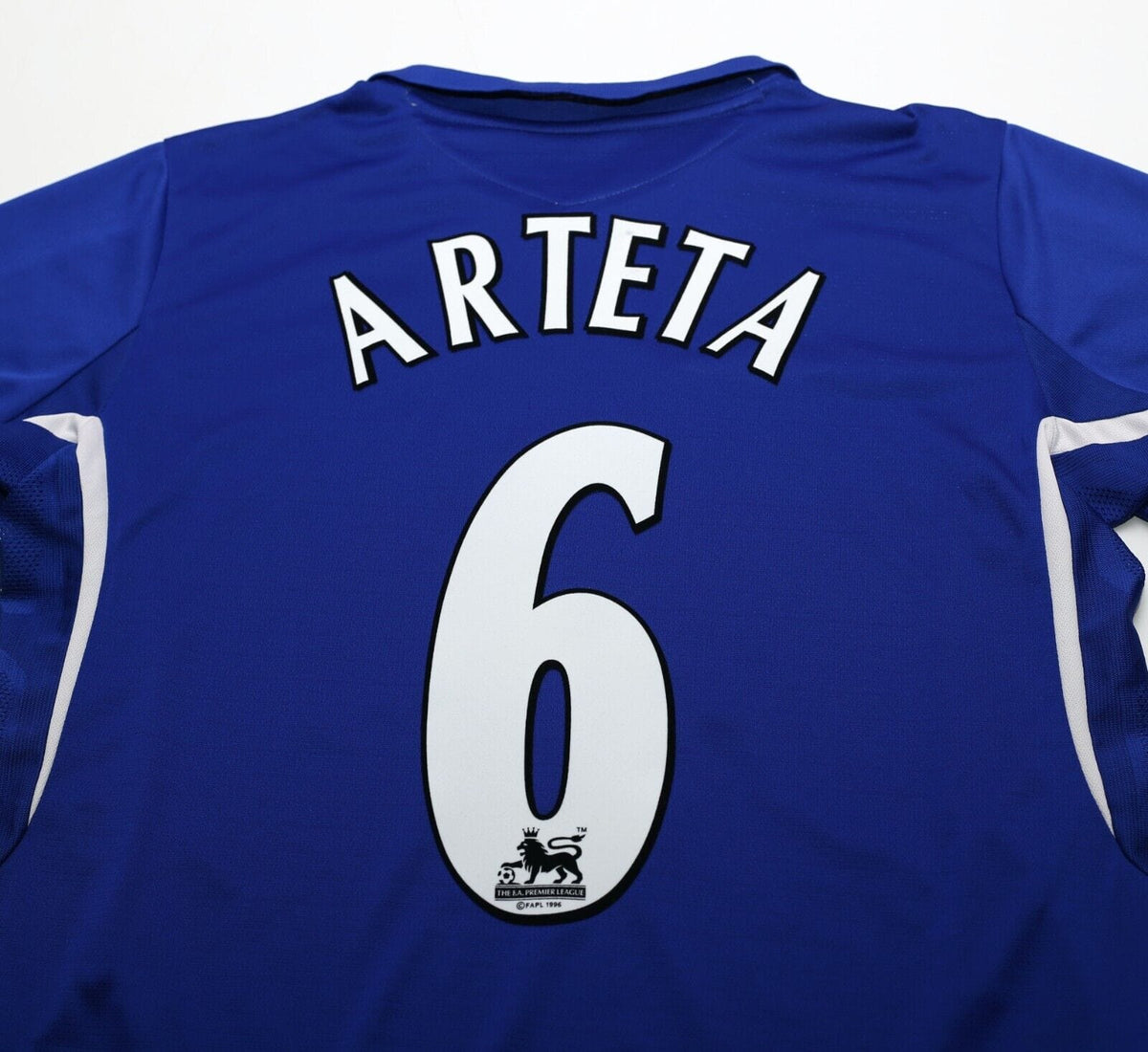 2005/06 ARTETA #6 Everton Vintage Umbro Home Football Shirt Jersey (M)
