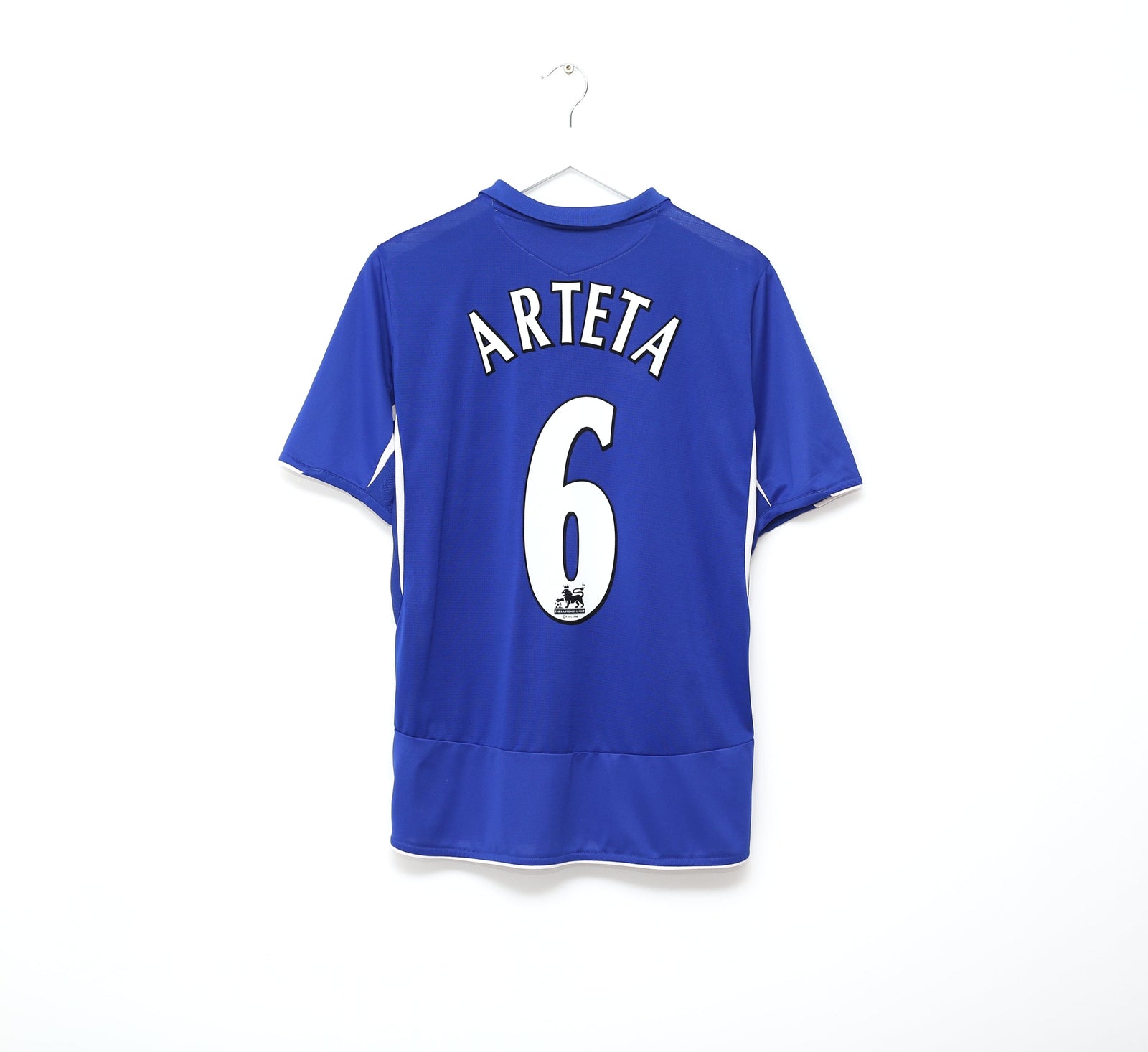 2005/06 ARTETA #6 Everton Vintage Umbro Home Football Shirt Jersey (M)