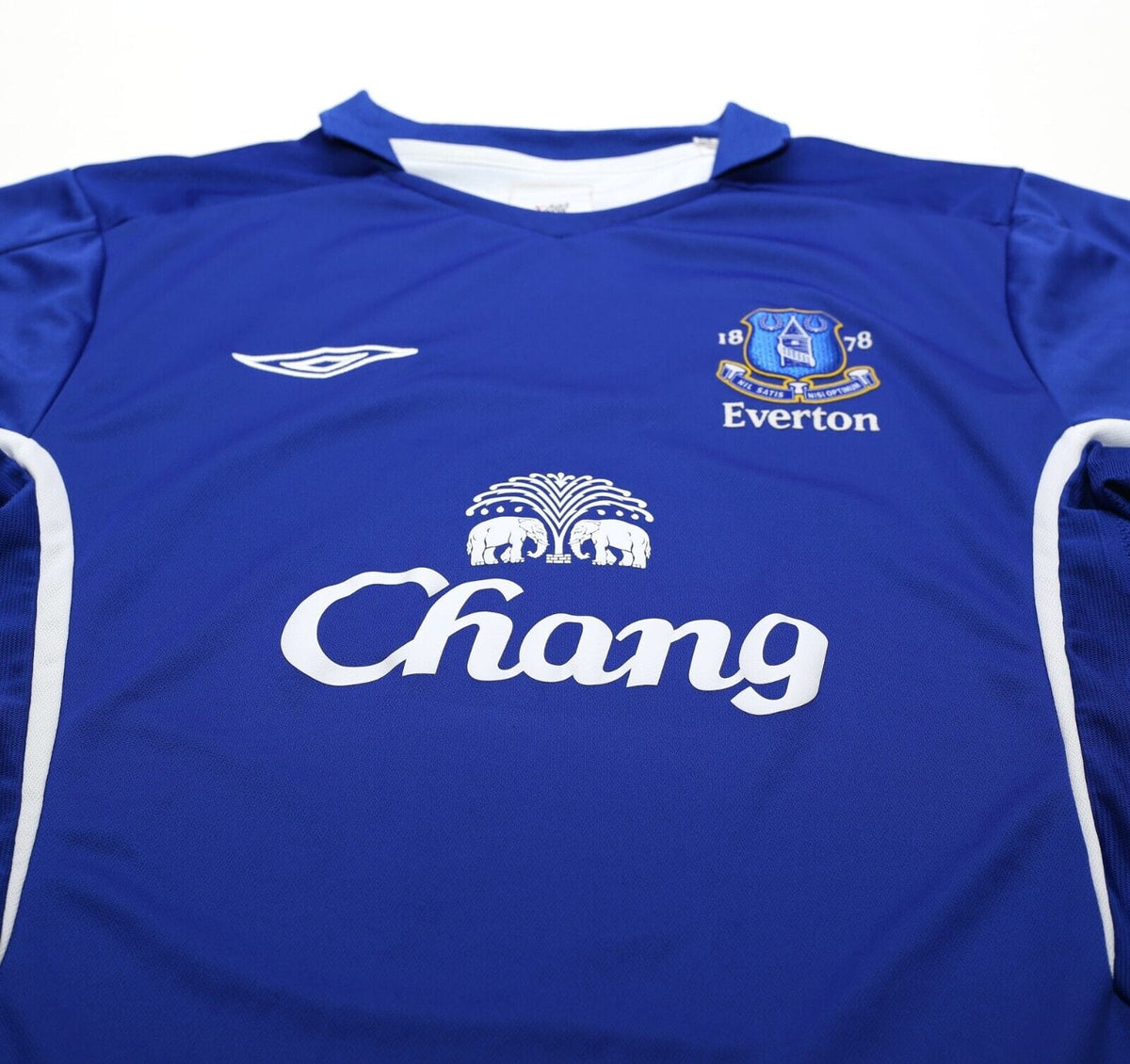 2005/06 ARTETA #6 Everton Vintage Umbro Home Football Shirt (L)