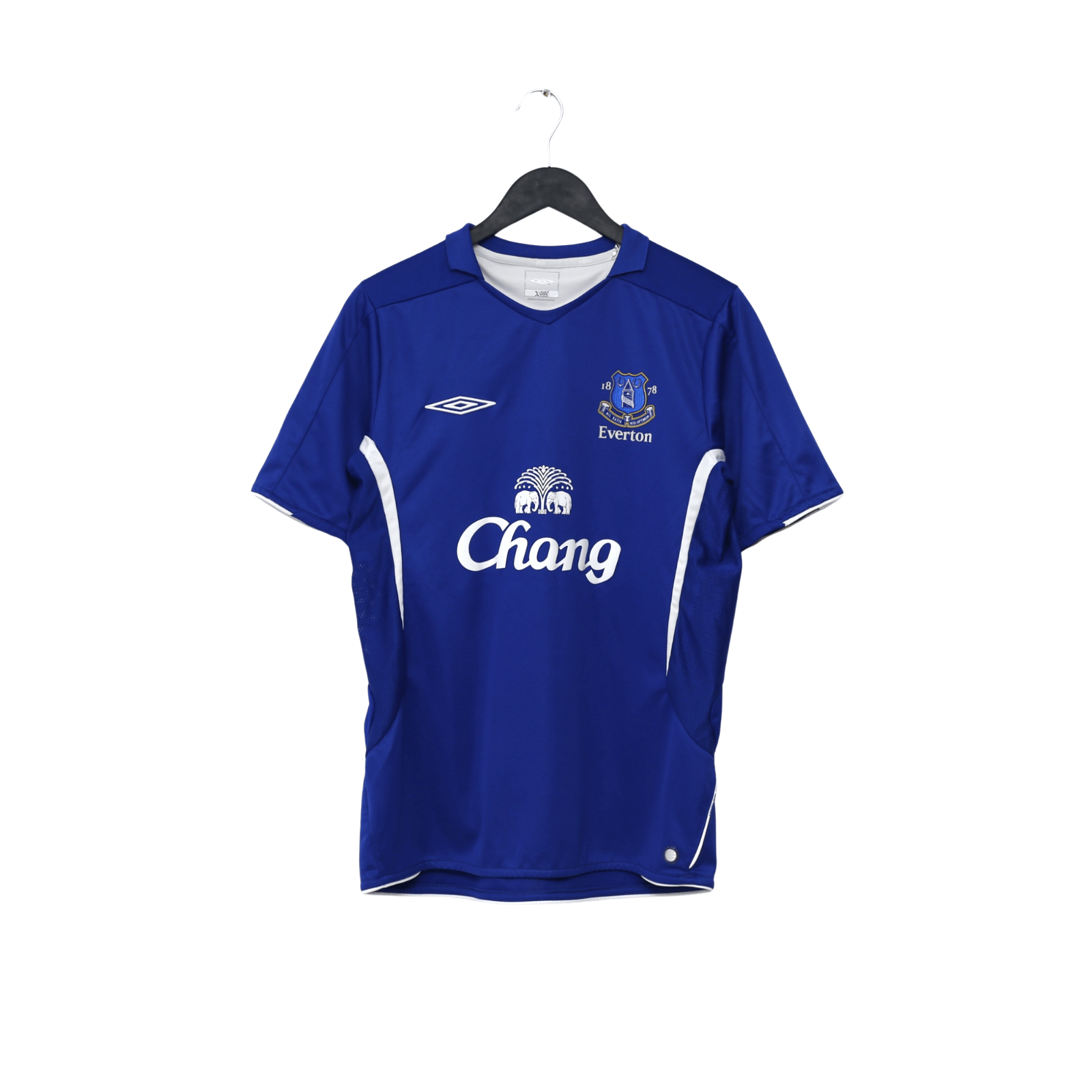 2005/06 Arteta #6 Everton Vintage Umbro Home Football Shirt (M)