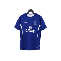 2005/06 Arteta #6 Everton Vintage Umbro Home Football Shirt (M)
