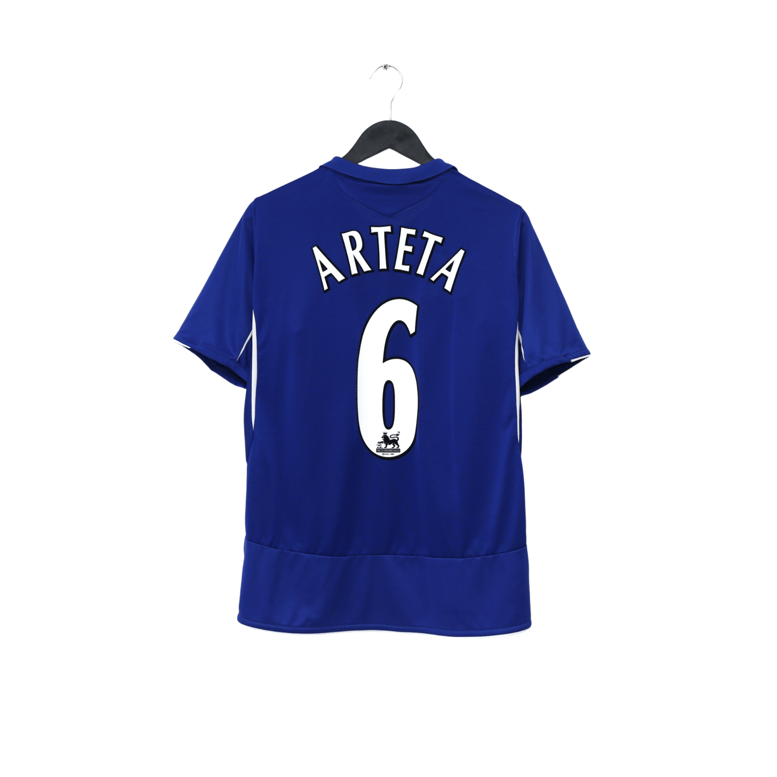 2005/06 Arteta #6 Everton Vintage Umbro Home Football Shirt (M)