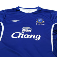2005/06 Arteta #6 Everton Vintage Umbro Home Football Shirt (M)