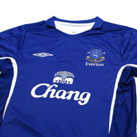 2005/06 Arteta #6 Everton Vintage Umbro Home Football Shirt (M)