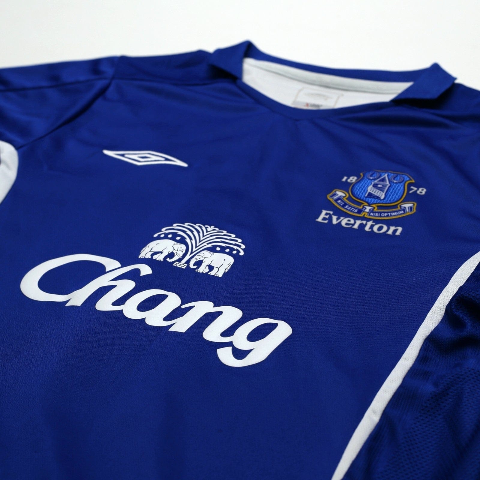 2005/06 Arteta #6 Everton Vintage Umbro Home Football Shirt (M)