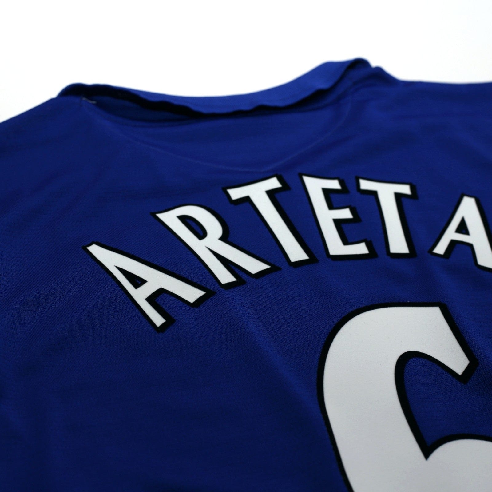 2005/06 Arteta #6 Everton Vintage Umbro Home Football Shirt (M)