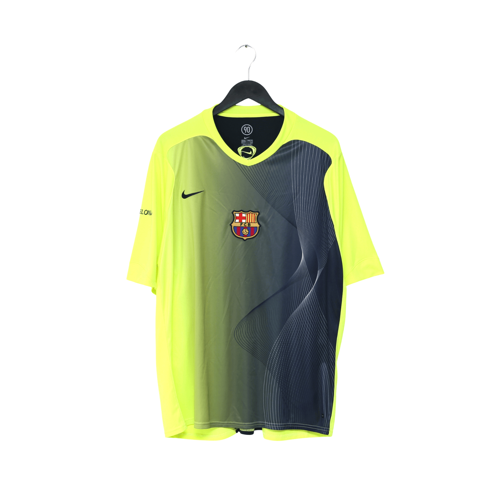 2005/06 Barcelona Vintage Nike Football Training Shirt (XXL)
