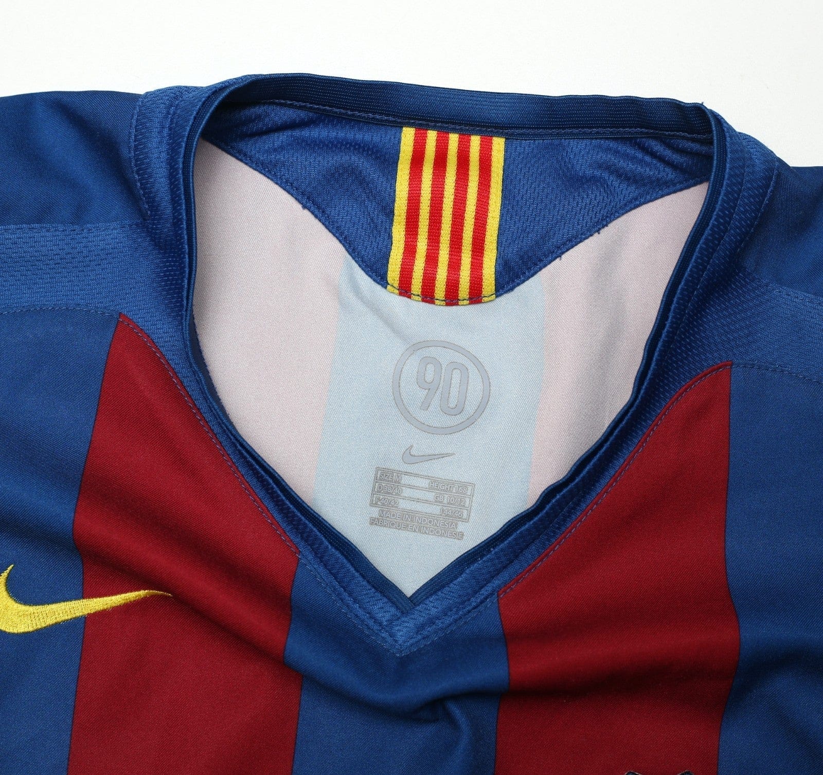 2005/06 BARCELONA Vintage Nike Home Football Shirt (M.Boys) 10/12