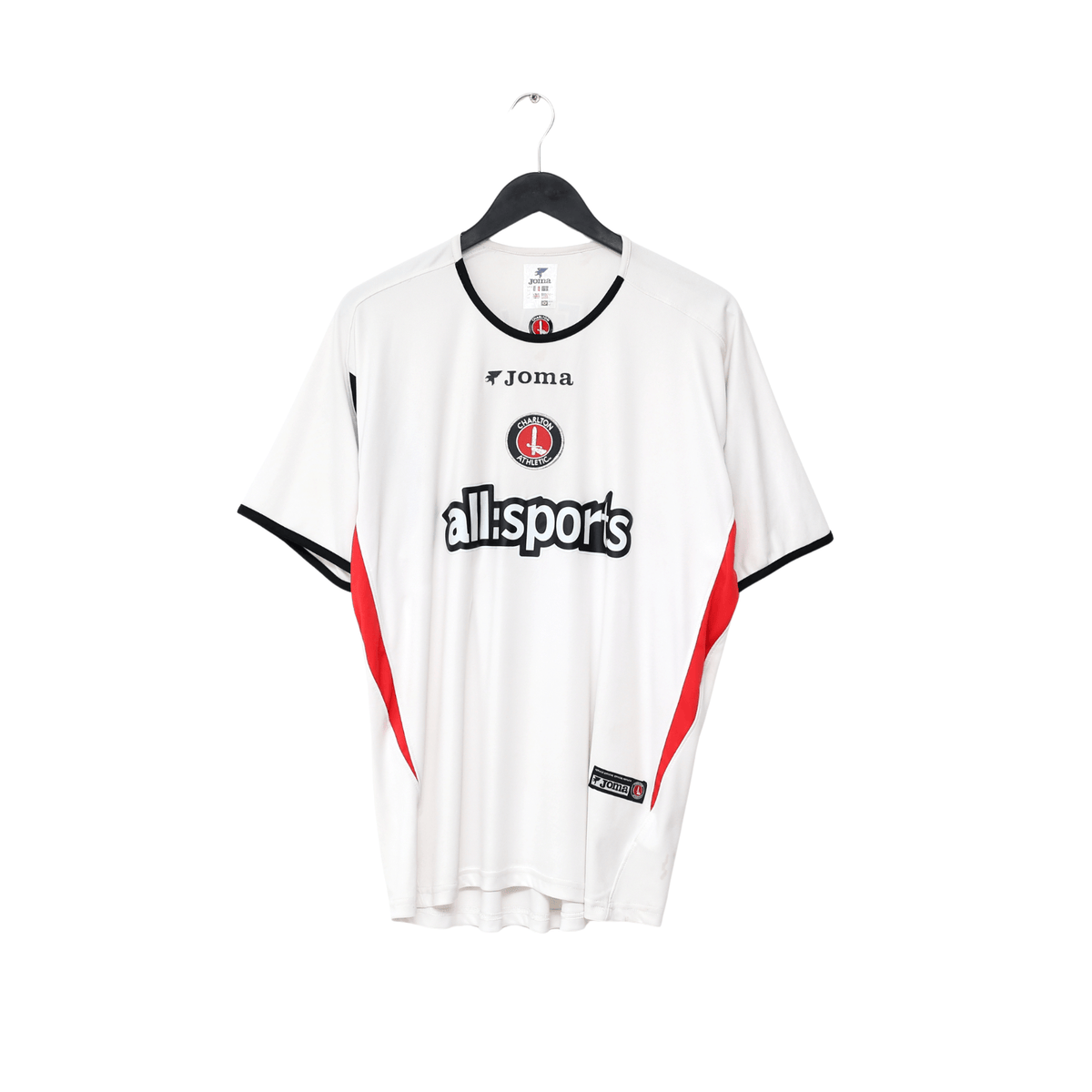 2005/06 BENT #10 Charlton Athletic Vintage Joma Away Football Shirt (XL)