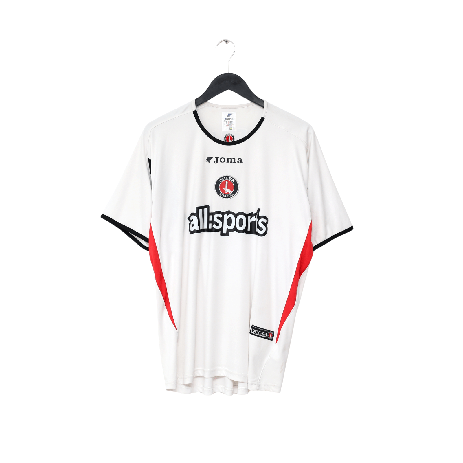 2005/06 BENT #10 Charlton Athletic Vintage Joma Away Football Shirt (XL)