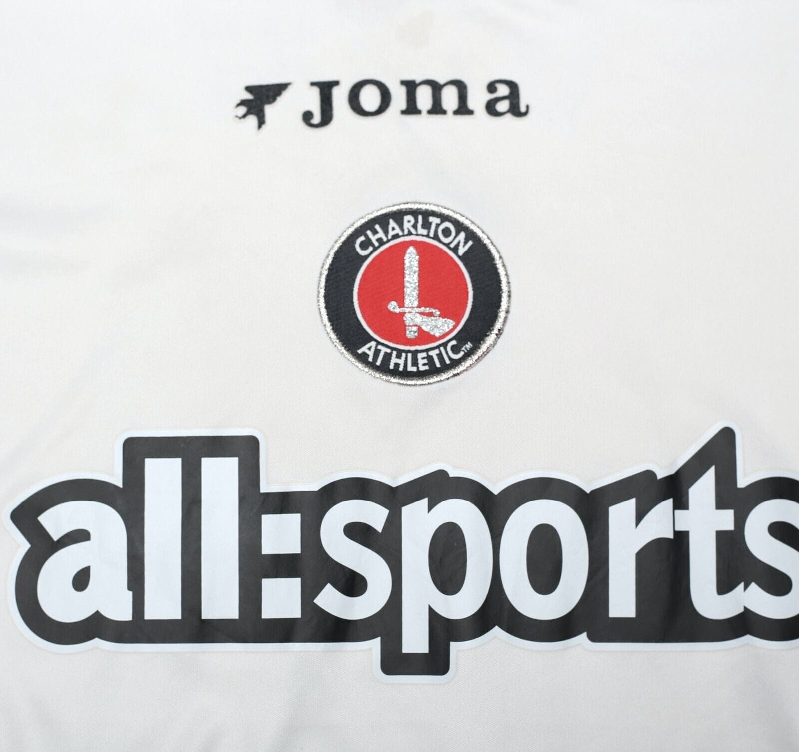 2005/06 BENT #10 Charlton Athletic Vintage Joma Away Football Shirt (XL)