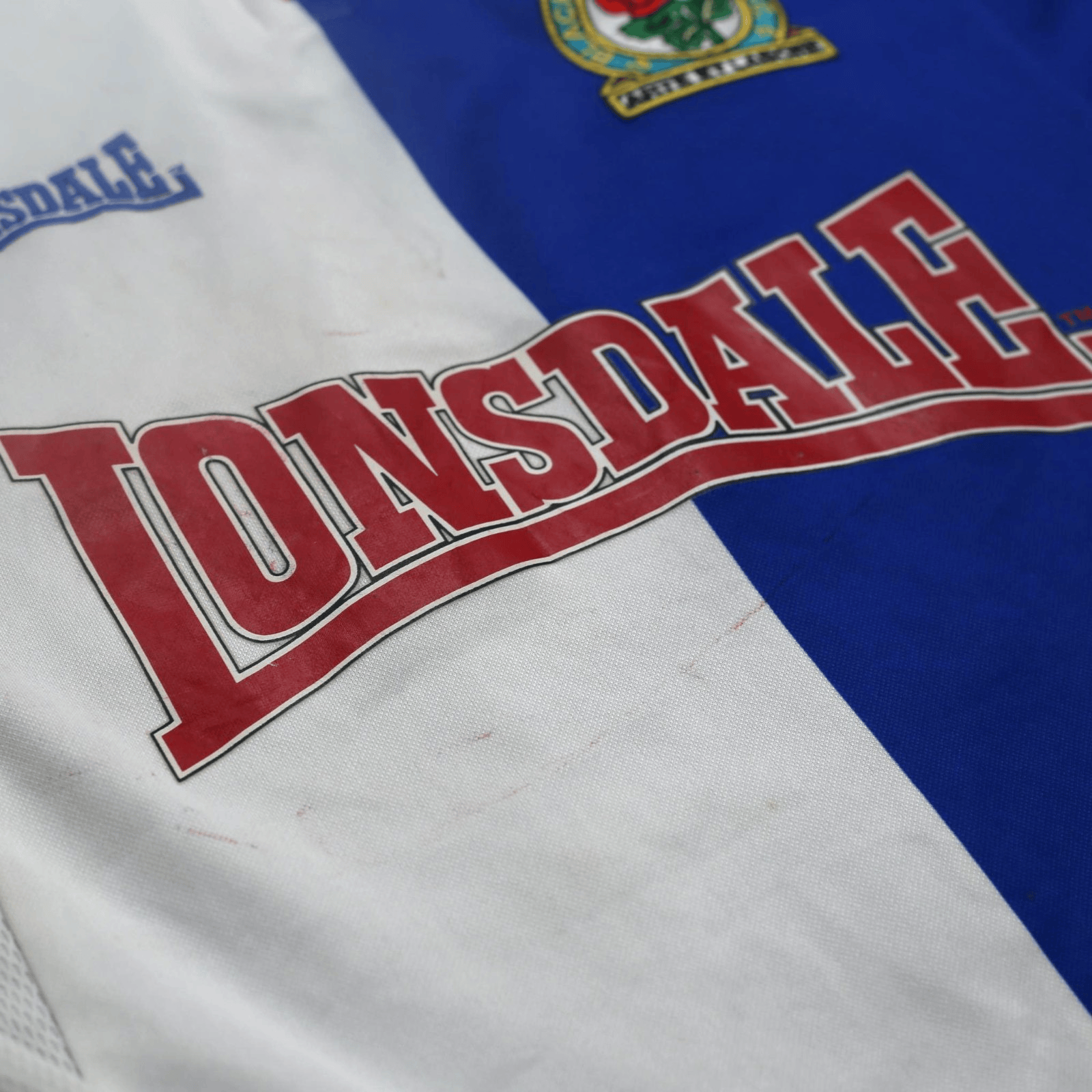2005/06 Bentley #29 Blackburn Rovers Vintage Lonsdale Home Football Shirt (XL)